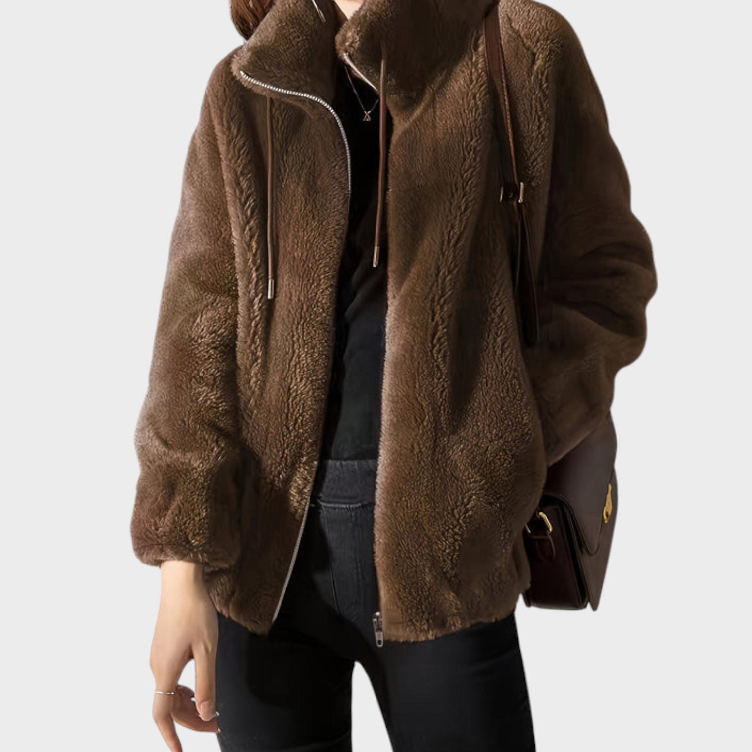 Florente | Takki korkealla kauluksella