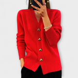 Marij – Vintagetyyliinen V-pääntiepaita naisille