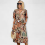 Maja - Kukallinen Mekko