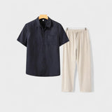 Lukas - Vanha raha pellavainen vuodevaatesetti