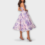 Tyylikäs Chiffon Midi Mekko