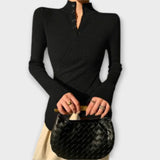 Michiko – Tyylikäs kapea istuva neulepusero