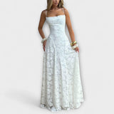 Emberly - Hienostunut Jacquard Maxiväri