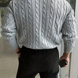 Mergim – Rento neulepusero pitkillä hihoilla