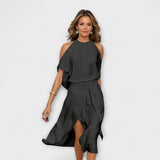 Madonna - Stilet Pikkutakki trendikkäällä olkaleikkauksella