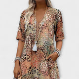 Maja - Kukallinen Mekko