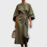 Sonia - Tyylikäs mekko in kanssa hiha