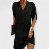 Mia - Tyylikäs siirtoasumainen mekko vaivattomalla tyylillä