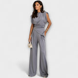 Sofia - Epäsymmetrinen setti draperoituneilla hartioilla