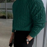 Mergim – Rento neulepusero pitkillä hihoilla