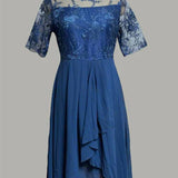 Häät vastaanottovieraiden mekko