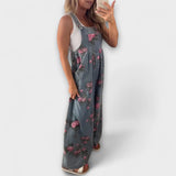 Bethany - Kukallinen leveä farkkuhaalari