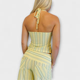 Anastasia - Klassinen Raidallinen Takkapuku