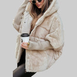 Raven | Moderni puserobomber takki hupulla