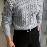 Mergim – Rento neulepusero pitkillä hihoilla