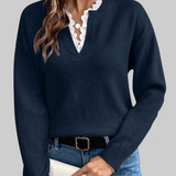 Léonie | Tyylikäs Naisten Collegepaita Désirée