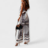 Dakota - Tyylikäs nauhakorsetti ja housupuku setti