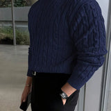 Mergim – Rento neulepusero pitkillä hihoilla