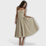 Rosalie - Forfinet ilman hihoja korsettihame