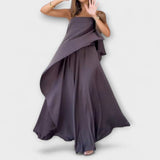 Ruby - Älykäs holkikohainen bandeau-toppi ja hame