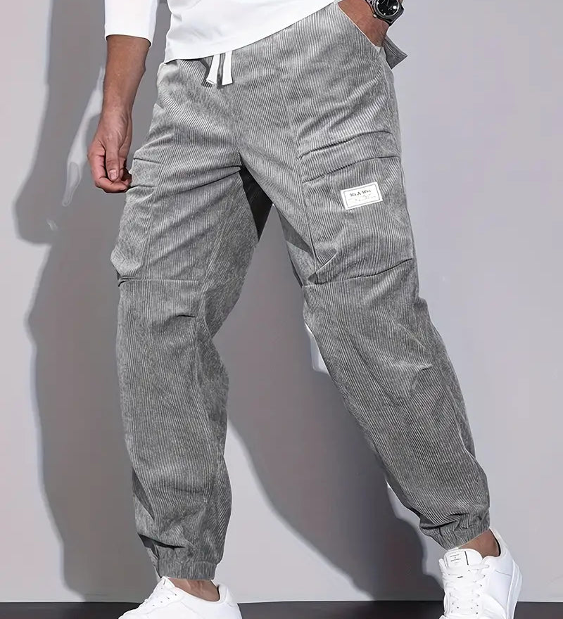 Brody | Miesten Cargojogginghousut Kordista