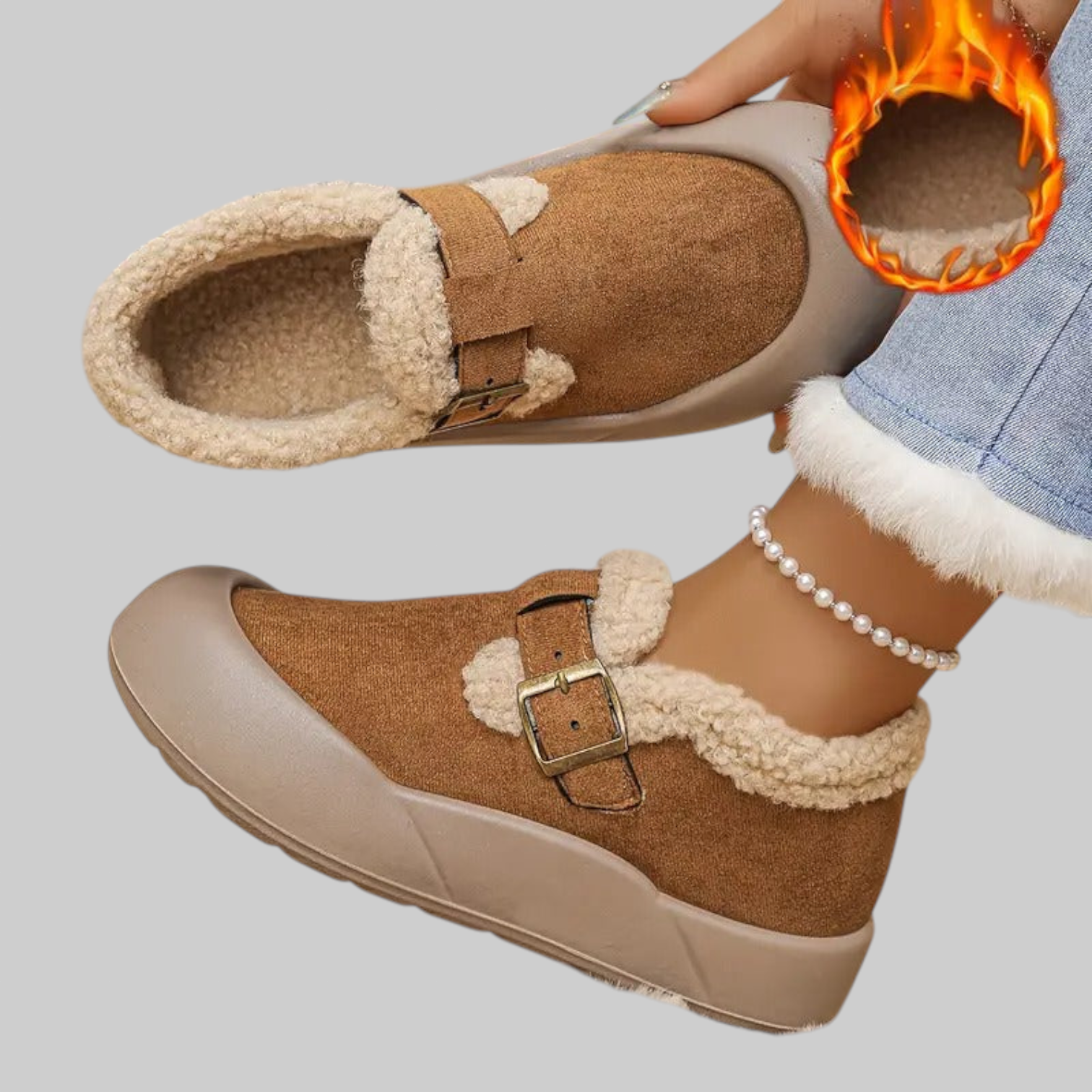 Flissia | Mukavat kengät fleecevuorilla