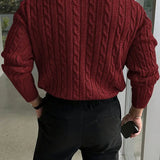 Mergim – Rento neulepusero pitkillä hihoilla