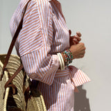 Veronica™ – Klassinen raidoitettu paita