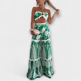 Zella - Cassie haalaretoppi ric rac -koristeella setti