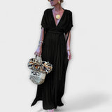 Kreikkiläistyyppinen Kimono Maxi Mekko