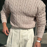 Mergim – Rento neulepusero pitkillä hihoilla