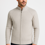 Merino-villapaita vetoketjulla Four Seasons