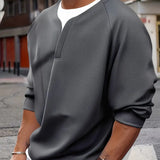 Brogan – Pitkähihainen, väljä Henley-paita