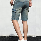 Bazyli | Miehet Cargo Denim Shortsit