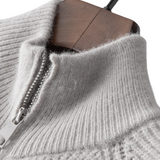 Merino-villapaita vetoketjulla Four Seasons