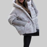 Raven | Moderni puserobomber takki hupulla