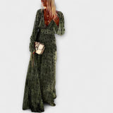 Elegantti palmikkomainen pusero pilkuilla