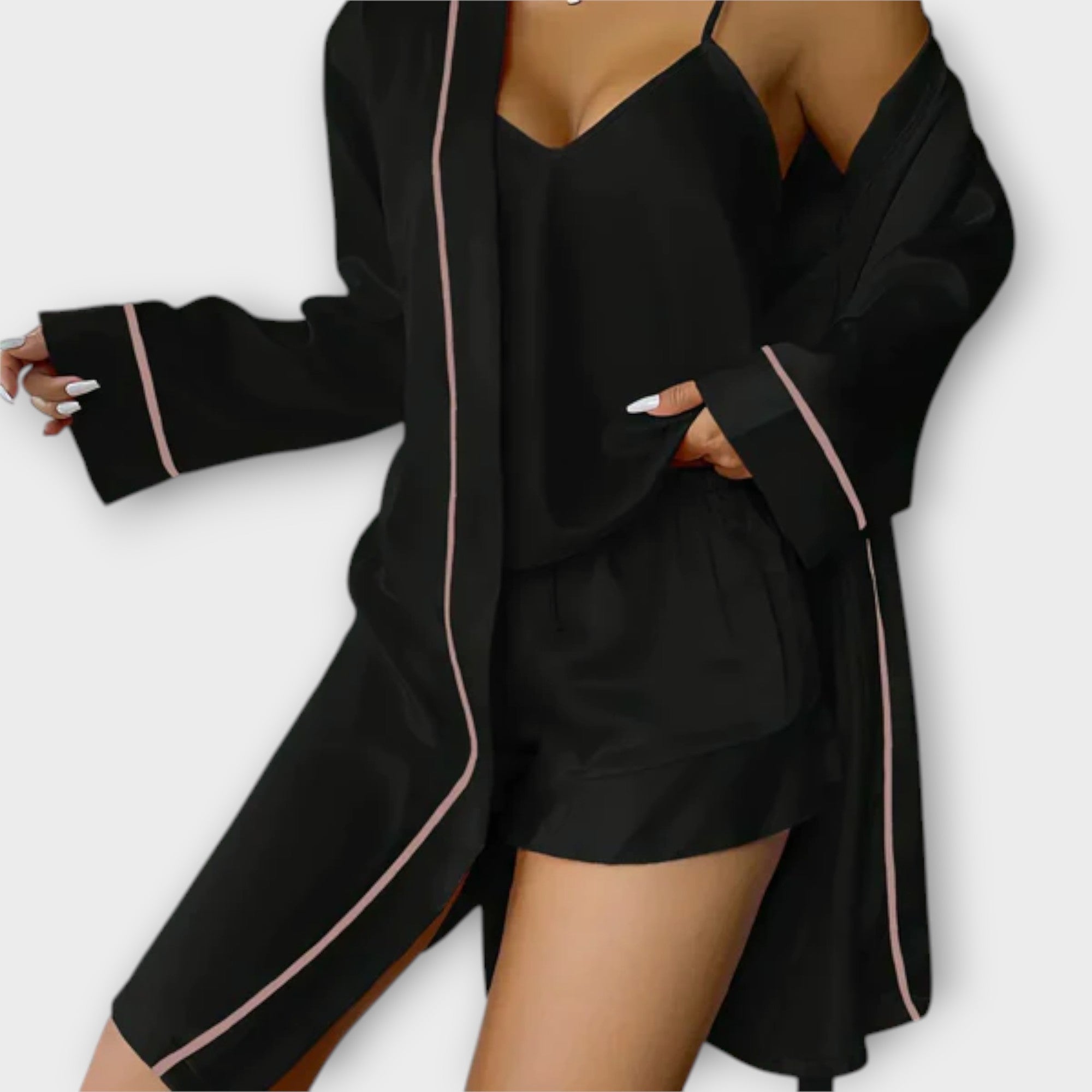 Félicité – Mukava 3-osainen pyjamasetti