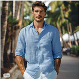 Eike | Miesten puuvilla-luonginen paita