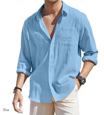 Georg | Kesäpuuvillainen kauluspaita