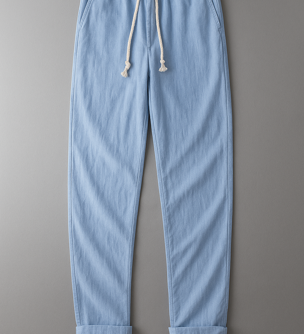 Raidalliset housut tyylillä