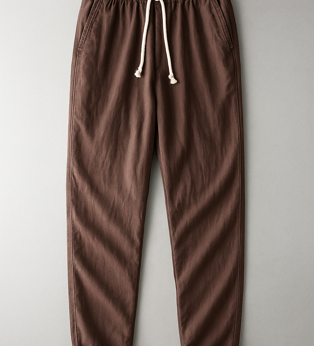 Raidalliset housut tyylillä