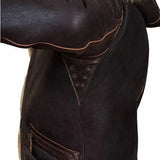 Korkealaatuinen herrainnahka pusero