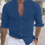 Angus | Pellavainen miesten paita