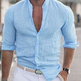 Angus | Pellavainen miesten paita