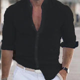 Angus | Pellavainen miesten paita