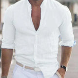 Angus | Pellavainen miesten paita