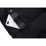 Miesten talvitakki pitkä - lämmin ja tuulenpitävä ulkoiluun