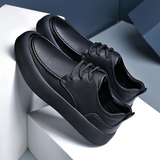 Hieno laatuinen miesten nahkasneakersit