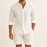 Rentouttava miesten linensäätäsetti